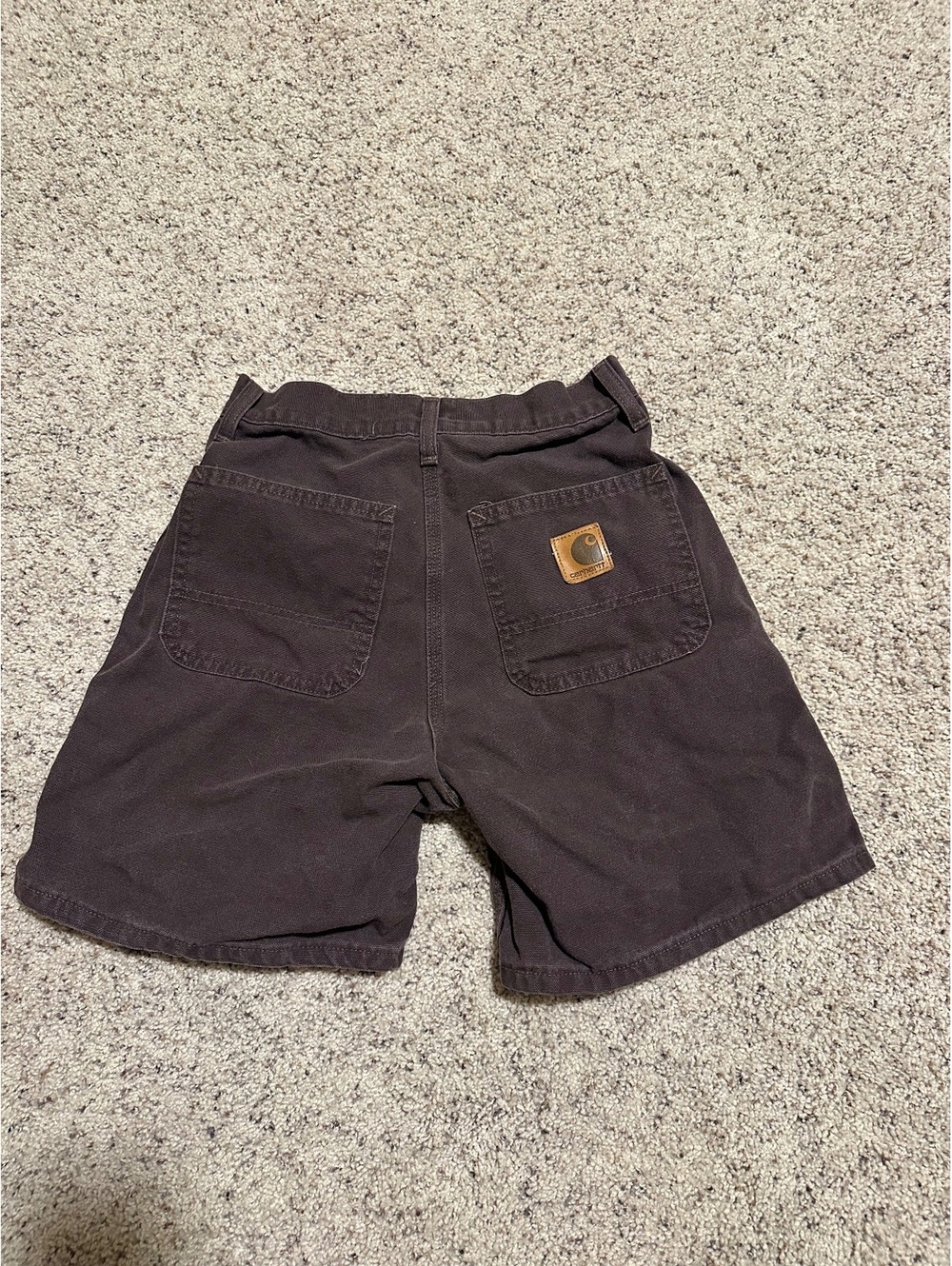 Carhartt Men's Brown Cotton Work Shorts Size 29